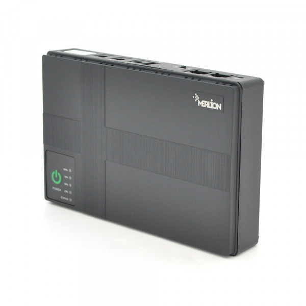 ДБЖ для роутерів/комутаторів DC1018P, 18W, Output: USB-5V, DC-5V/9V/12V, POE-15/24V, 1/2A, Li-ion 10400mAh, 160х105х32мм, 385 грам, 385 грам,