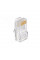 Конектор Merlion RJ-45 8P8C UTP Cat-6 (50 шт / уп.) Q100
