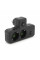 Розетка трійник Т-подібний із заземленням F303-Black, 2 розетки+2USB+1Type-C, 2500W, 10A, 110-250V~Max, Blister