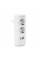 Розетка трійник із заземленням F102-White, 2 розетки+3USB(1А), 2500W, 10A, 110-250V~Max, Blister