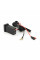 АЗУ врізне 60W-D01T03-Fuse, PD+QC, Type-C: 30W, USB: 30W, LED підсвічування, комплект проводів під паяння з запобіжником, 33x22х58mm, Black