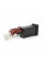 АЗУ врізне 130W-D01T03-С, PD+QC, Type-C: 100W, USB: 30W, LED підсвічування, комплект дротів з роз'ємами, 33x22х58mm, Black