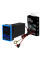 АЗУ врізне 130W-D01T03-Fuse, PD+QC, Type-C: 100W, USB: 30W, LED підсвічування, комплект проводів з роз'ємами та запобіжником, 33x22х58mm, Black