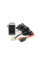 АЗУ врізне 130W-D01T03-Fuse, PD+QC, Type-C: 100W, USB: 30W, LED підсвічування, комплект проводів з роз'ємами та запобіжником, 33x22х58mm, Black