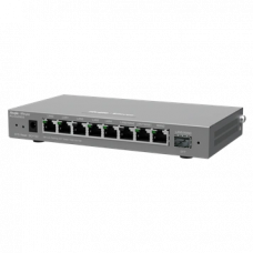 9-портовий гігабітний керований роутер Ruijie Reyee RG-EG209GS, LAN: 7×1000Base-T, 1×1GBase-X SFP, 1x1000WAN Base-T, 202 x 28 x 108 мм