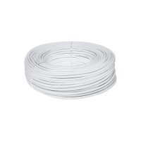 Кабель (патч-корд) КВПЕ FTP (4*2*0.5) 4p 24 AWG, Ritar, (CCA), екран для внутр. робіт, 50м, White, PE, Q12