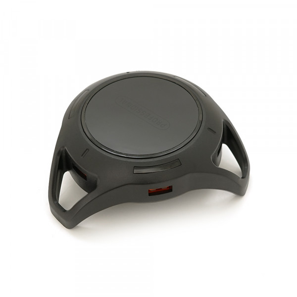 Портативний HUB із крокодилами на 5*USB2.0, живлення 12В, Black, Box