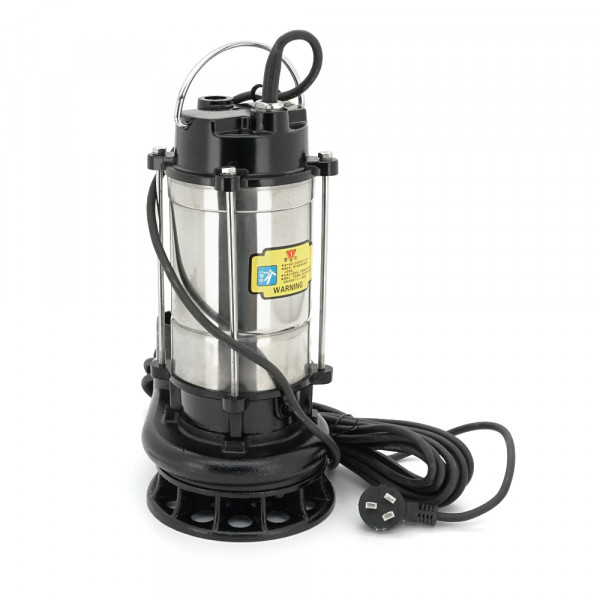 Занурювальний насос, 1500W, 220V, до 13 м³/год, підйом до 14 м, 50мм, нержавіюча сталь, 410х200х230 мм, 11.740 кг. + перехідник