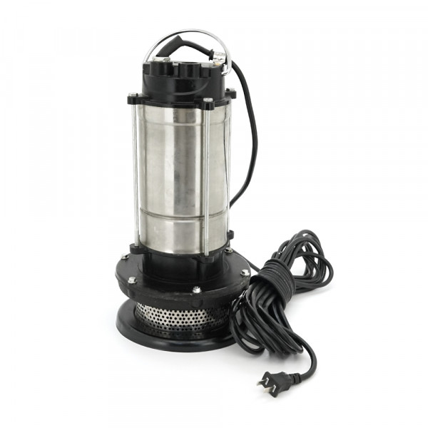 Занурювальний насос, 1500W, 220V, до 4 м³/год, підйом до 30 м, 25мм, нержавіюча сталь, 410х200х230 мм, 11.5 кг. + перехідник