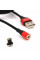 Кабель магнітний PZX V133, Lighting, Output, 3.1A, Black, довжина 1м, BOX
