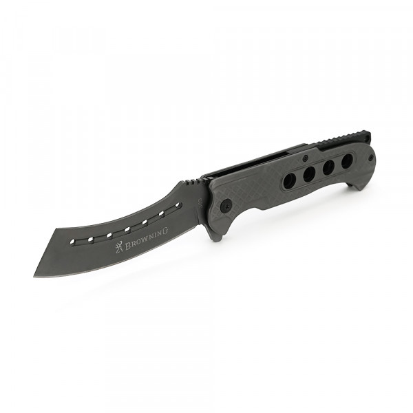 Ніж складний Browning-363, ручка сталь, довжина 228 мм, 235 гр, Grey, Box