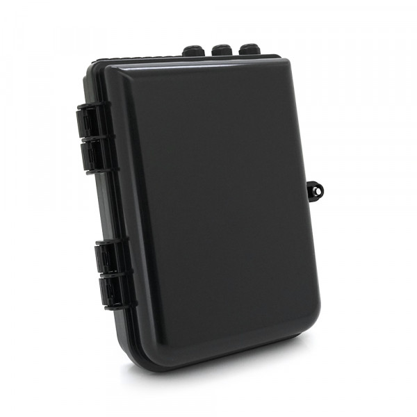 Муфта оптична Merlion ML-OP-F210-SC, IP65, герметична, for 16 SC simplex adaptor, матеріал ABS