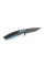 Ніж складний Browning-HC001 Blue, ручка сталь, довжина 220 мм, 250 гр, Box
