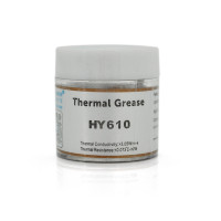Паста термопровідна HY-610 10g, банку, Gold,> 3,05W / m-K, <0.073 ° C-in² / W, -30 ° ≈280 °, В'язкість -1K cPs, OEM Q38