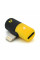 Перехідник 2 в 1  Lighting(M) => 2 x Lighting(F), Black/Yellow, Box