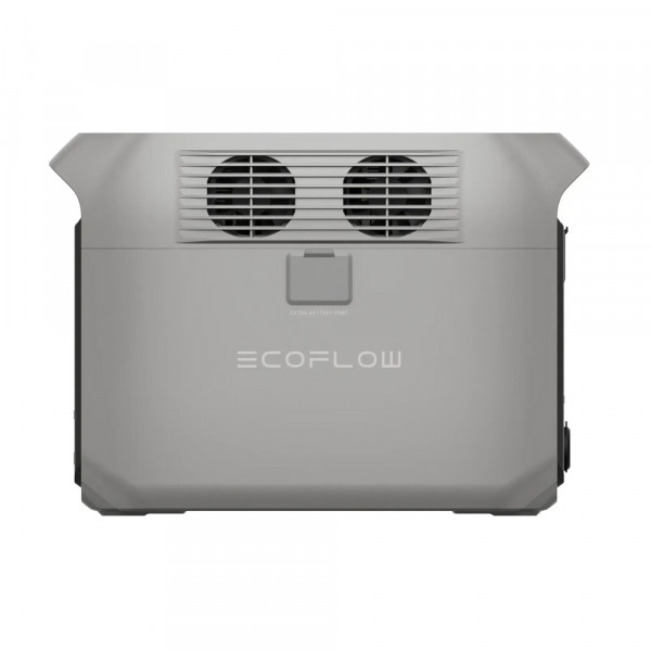 Портативна зарядна станція EcoFlow DELTA 3 1500 (ємність 1536 Вт·год), 3000 циклів, потужність 1800 Вт (пікова 3600 Вт), 400*211*281 мм, вага 16.5кг.