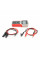 Тестер сонячних панелей ELEJOY EY800W, MPPT Photovoltaic PV, 5-800Вт. 12-60В, 0-35А, щупи крокодили/MC4, чохол на змійці, білий/червоний, 25*13*7см