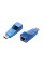 Контролер USB 2.0 to Ethernet - Мережевий адаптер 10/100Mbps, Blue, BOX