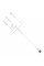 Кабель HOCO X1 USB-1 3 in 1 Micro/Iphone/Type-C, 2A, довжина 1м, White, Box