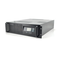 ДБЖ з правильною синусоїдою ONLINE Ritar RT-10KS-LCD,RACK 10000VA(9000Вт),192 В + батарейний блок 12V 7,5Ahх16 шт