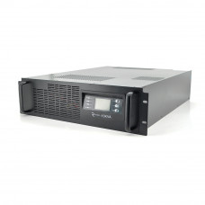 ДБЖ з правильною синусоїдою ONLINE Ritar RT-10KS-LCD,RACK 10000VA(9000Вт),192 В + батарейний блок 12V 7,5Ahх16 шт