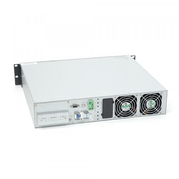 ДБЖ з правильною синусоїдою ONLINE Ritar RT-10KS-LCD,RACK 10000VA(9000Вт),192 В + батарейний блок 12V 7,5Ahх16 шт