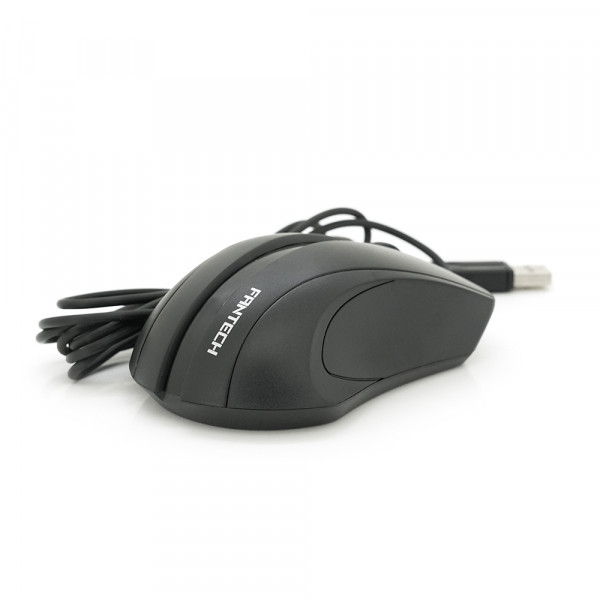 Миша провідна Fantech T533, 3 кнопки, 1200 DPI, 1,8 м, Win7/8/10 Mac OS, Black, COLOR BOX (138*56*192) 0.23 кг, Q100