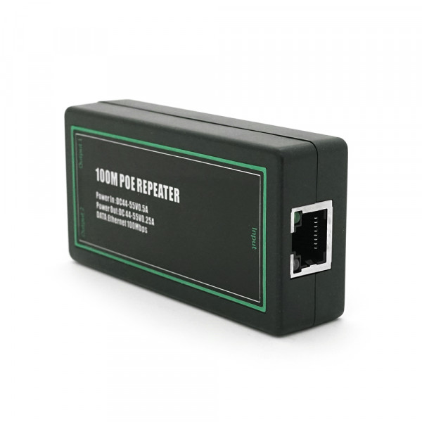 POE подовжувач-дільник RITAR 1/2 (1 Вх -2 Вих 100Mpbs POE) 44-55V- 24W