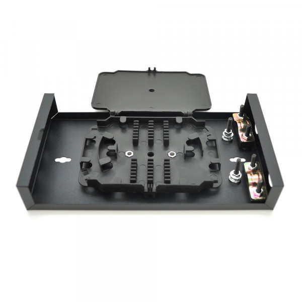 Оптична патч-панель Merlion ML-OP-S403A-4C 4-канальна, SC Simplex adapter, (200*110*35мм)
