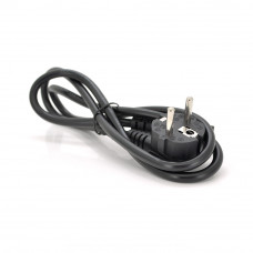 Кабель живлення Schuko PC-186 CEE7 / 7-C13, 1.2M, 0.75mm OEM (євровилка) Q25 / 300