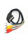Кабель Merlion SCART (тато) -6RCA (тато), 1,5m, Q100