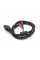 Кабель VGA (тато)-3RCA (тато) 1.5m, Black/Red, обплетення, пакет