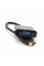 Конвертер HDMI (тато) на VGA (мама) 10cm, Black, 4K / 2K, Пакет Q250