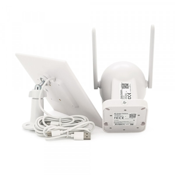 3 Мп 4G поворотна вулична відеокамера Voltronic із сонячною панеллю та вбудованими АКБ 10400mA Ubox IPPTZ14325 2.8mm