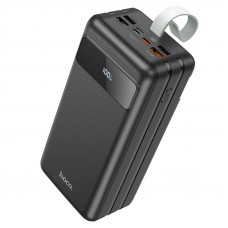 Power Bank HOCO J86B 60000mAh, 4USB+2Type-C+Lighting+micro, 22.5W+PD20W, ліхтарик, Black, 1.33kg