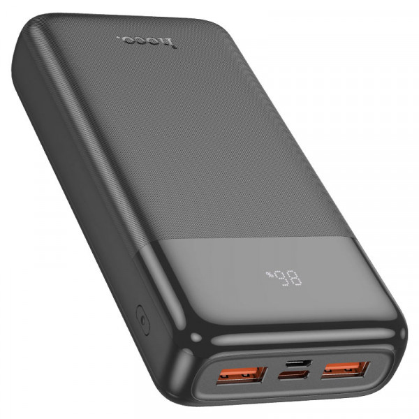Power Bank HOCO J121A 20000mAh, 2USB+Type-C, 22.5W+PD20W, Mix Color, 0.47kg