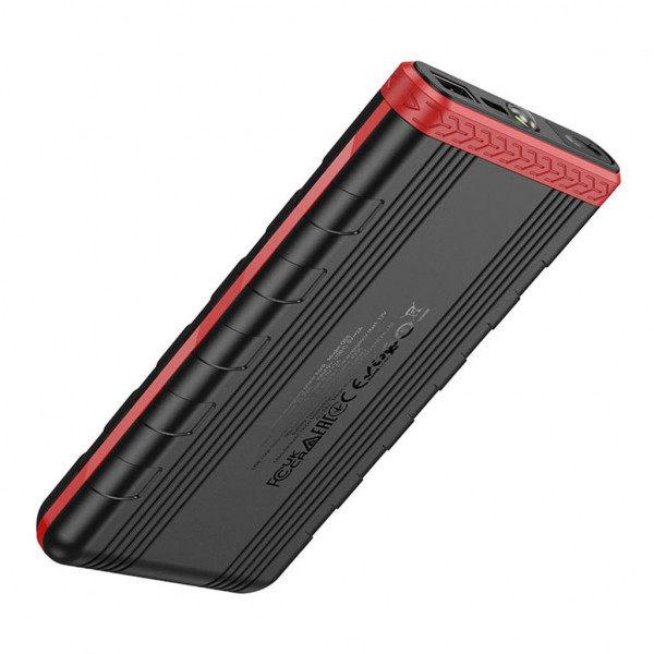 Пусковий прилад для акумулятора автомобіля JUMP STARTER HOCO QS5, Power Bank 6000mAh, Box