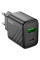 СЗУ 110-240V HOCO CS23A USB-C+USB, 30W, Black, Box