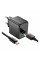 Набір СЗУ 110-240V HOCO CS17A+ кабель Type-C, 1xUSB, 22.5W, 1м кабель, Black, Blister