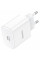 СЗУ 110-240V HOCO C76APro, USB-C, PD30W, PPS, QC3.0, White, Box