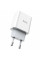 СЗУ 110-240V HOCO C76APlus, USB-C, PD20W, PPS, QC3.0, White, Box