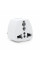 Перехідник на євророзетку TEFAL EU White, 3pin, 250V, 10A, в упаковці 20 штук, ціна за штуку, Q1000