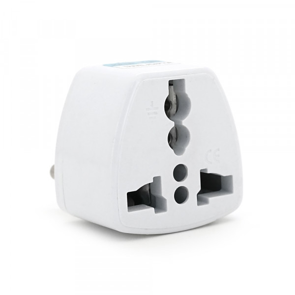 Перехідник на євророзетку TEFAL EU White, 3pin, 250V, 10A, в упаковці 20 штук, ціна за штуку, Q1000