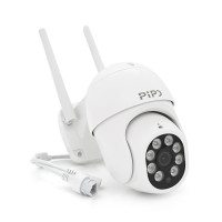 8Мп Wi-Fi відеокамера вулична SD/картка PiPo PP-IPC27D8MP20 PTZ 2.8mm ICSee