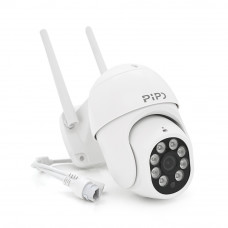 8Мп Wi-Fi відеокамера вулична SD/картка PiPo PP-IPC27D8MP20 PTZ 2.8mm ICSee