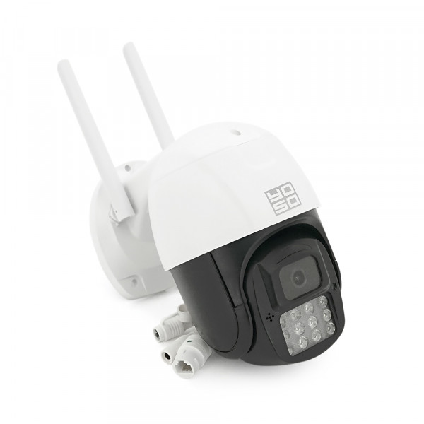 3Мп Wi-Fi відеокамера вулична з мікрофоном SD/картою YOSO YO-IPC57D3MP50 PTZ 2.8mm V380