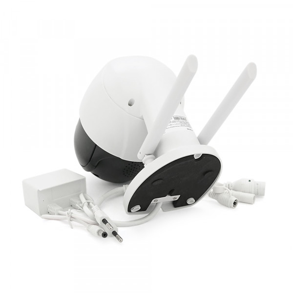 3Мп Wi-Fi відеокамера вулична з мікрофоном SD/картою YOSO YO-IPC57D3MP50 PTZ 2.8mm V380