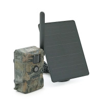 4G Фотопастка Full color F-903 3МР-відео 120 кут . мікрофон/динамік. слот SD під картку. GPS. Батарея 7800мА сонячна панель APP-UBOX