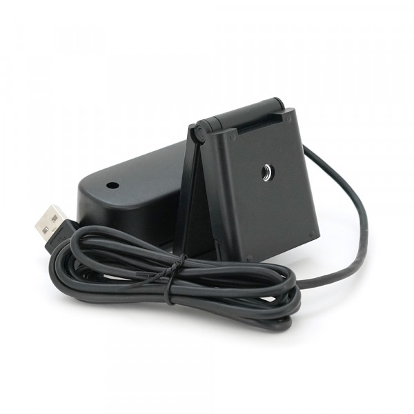 Вебкамера з гарнітурою Q1, 720p, автофокус, пласт. корпус, Black/Silver, Q100