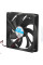 Кулер корпусний Merlion EZF 12025, 120x120x25mm, RPM 1100±10%, 12V/0.3A, 2-pin, Black, OEM